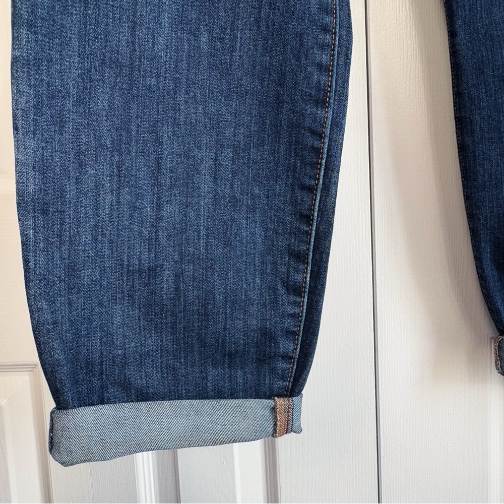 NWT Gap Dark Wash Indigo Denim High Rise Crop Legging Jeans 16 - Picture 9 of 16